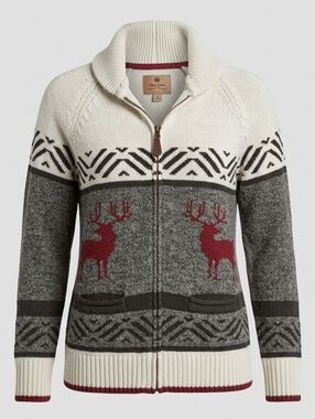 Wind River Cowichan Knit Full Zip Jacket Size S